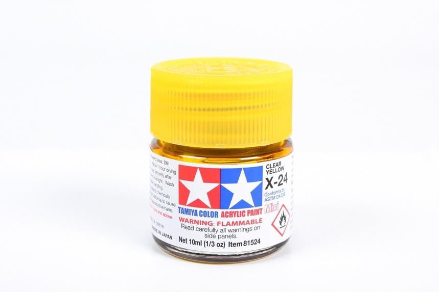 Tamiya X-24 Clear Yellow Mini